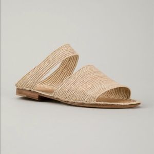 Carrie Forbes Woven Ahmed Slide Sandal