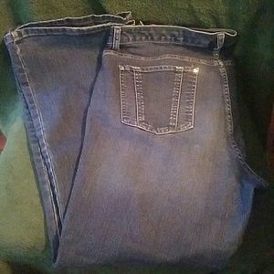 Jennifer Lopez flare leg jeans