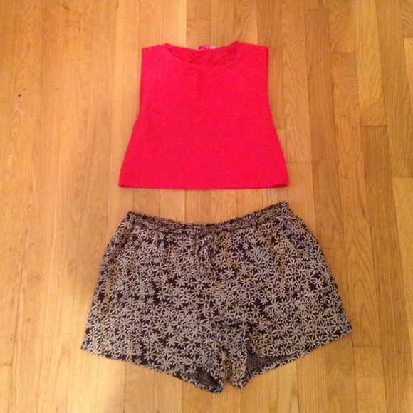 Shorts & Crop Top Combo