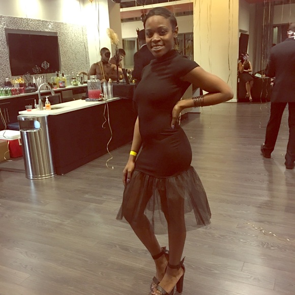 Tutu Midi Dress