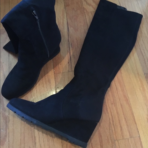 Unisa  "Tansie" Wedge Knee-High Boot