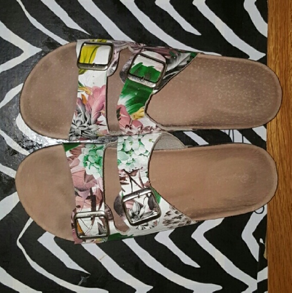 Multi color sandals