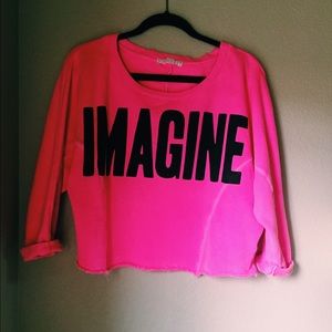 Hot pink Forever 21 Top