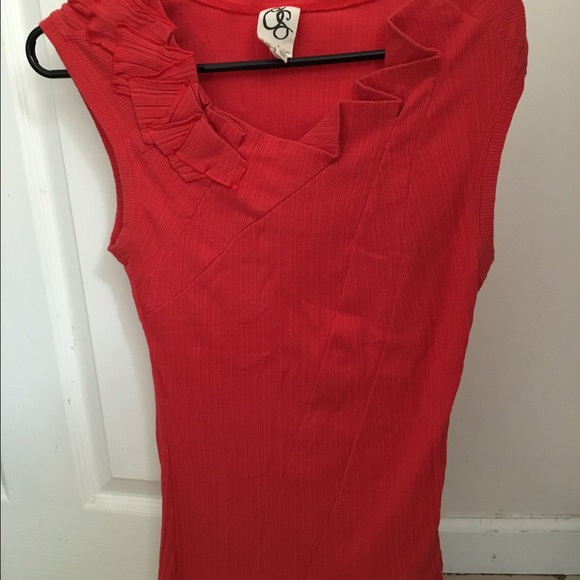 Anthropologie **Final chance** burnt orange top