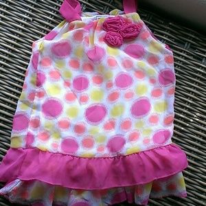 Little polka dot summer dress