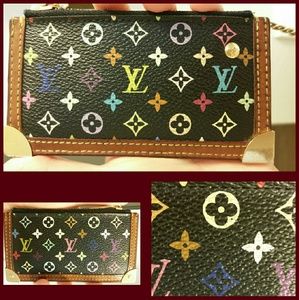 $140 Merc Authentic LV MULTICOLORED Key Cle