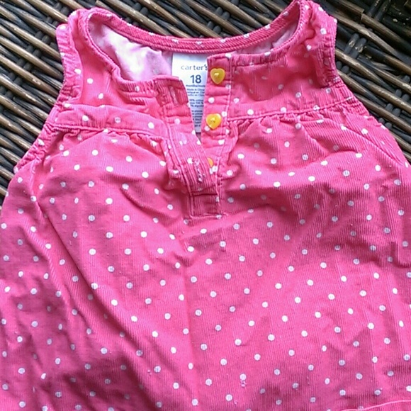 Corduroy Pink Dress