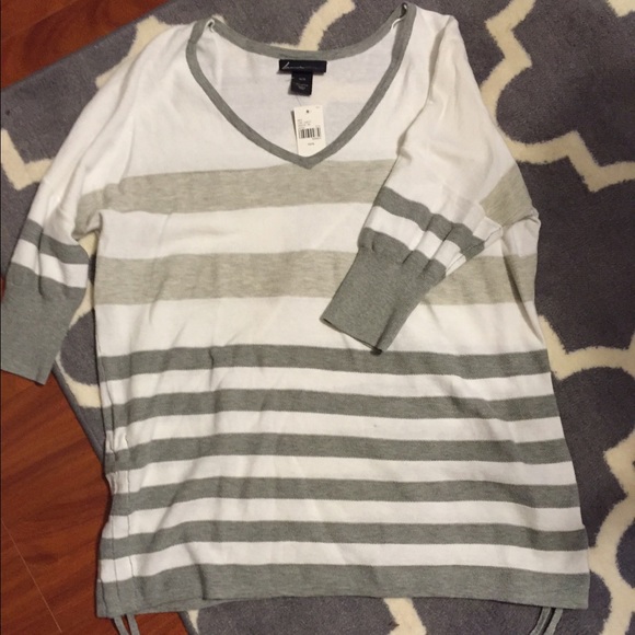 Lane Bryant striped sweater - Picture 1 of 2