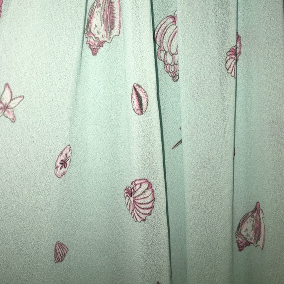 COACHELLA DRESS !NWT WILDFOX Blue Seashell Dress - Picture 4 of 4