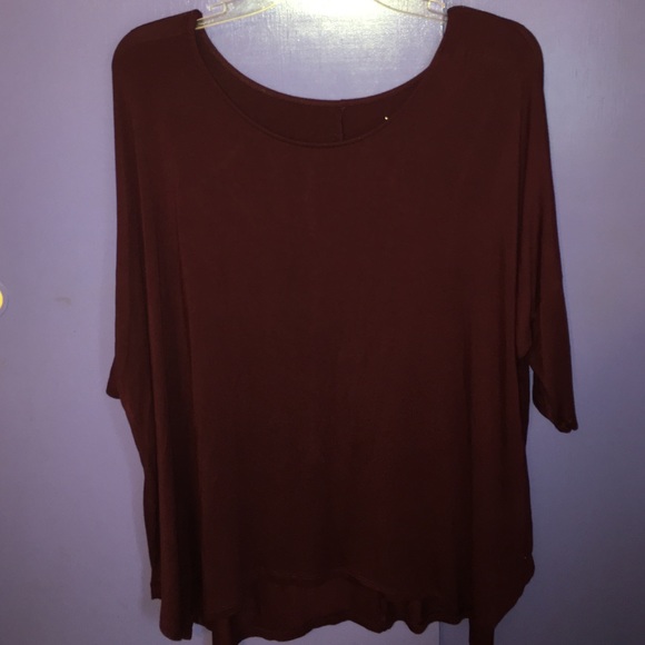 Maroon shirt