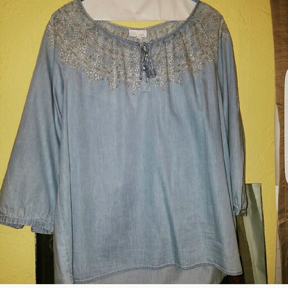 Denim Blouse from J Jill