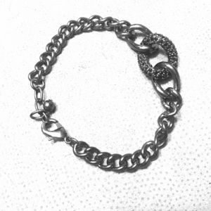 Black chain bracelet