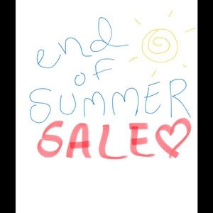 End of summer sale