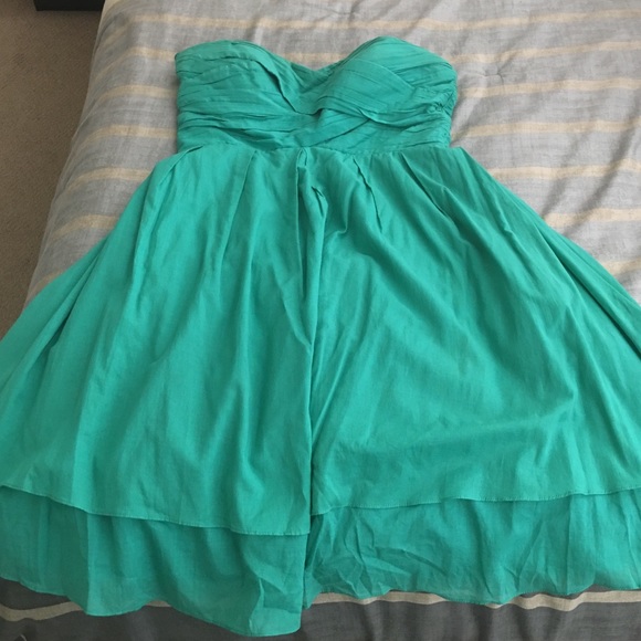 Jessica Simpson teal dress