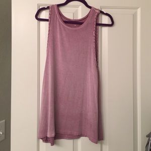 Purple tank top. Worn once.