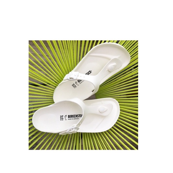 🆕 Birkenstock White EVA Gizehs