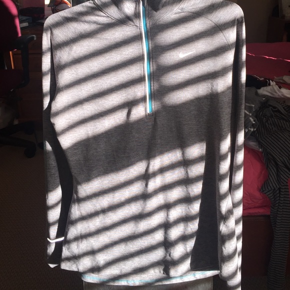 Nike dri fit work out zip up