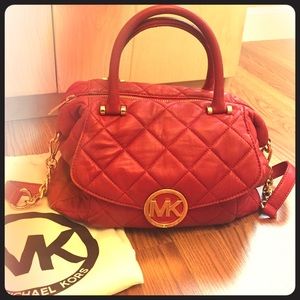 MICHAEL Michael Kors Red Quilted bag