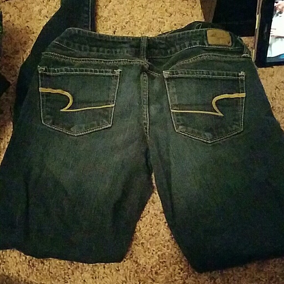 American Eagle jeans.