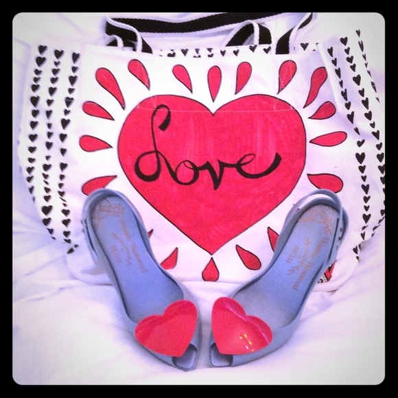 Vivenne Westwood Melissa Barbie Heart Heels