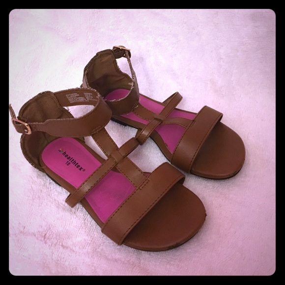 Cute brown sandals