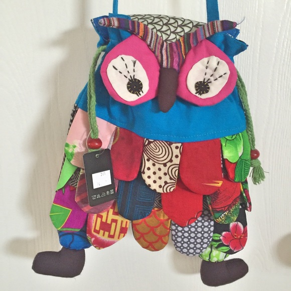 Little owl cross body bag