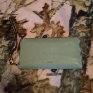 Fossil Emma RFID Large Zip Clutch