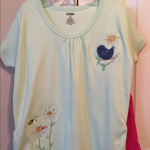 Girls Artisans 2-PC Short Set New w/o Tags - Picture 1 of 4