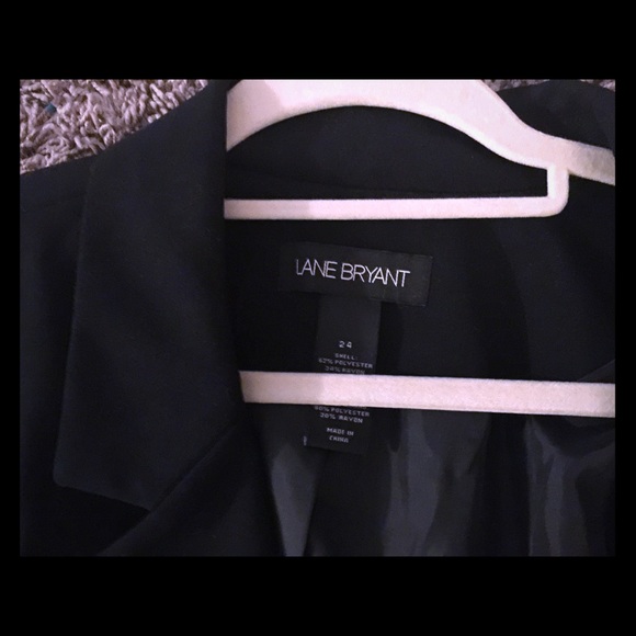 Black Lane Bryant Blazer. Lined.