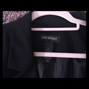 Black Lane Bryant Blazer. Lined.