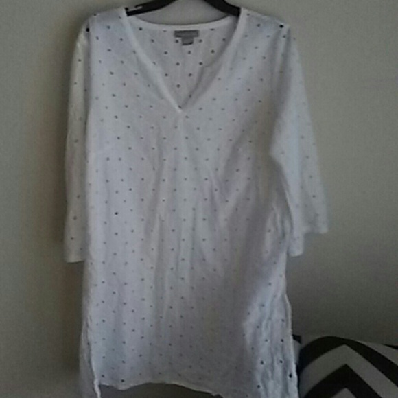 Women's V-neck tunic