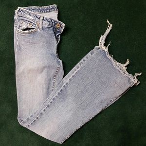 Silver jeans