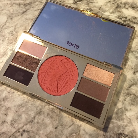 Slightly Used Tarte cheek and eye palette!