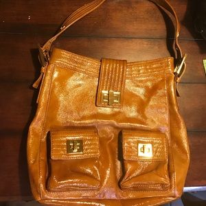 Kooba patent leather bag