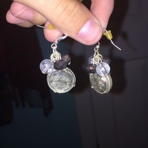 Dangly earrings