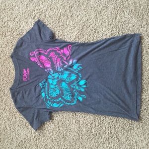 Small fitted fox t-shirt