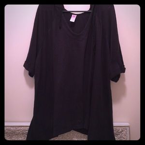 Lane Bryant active hooded top