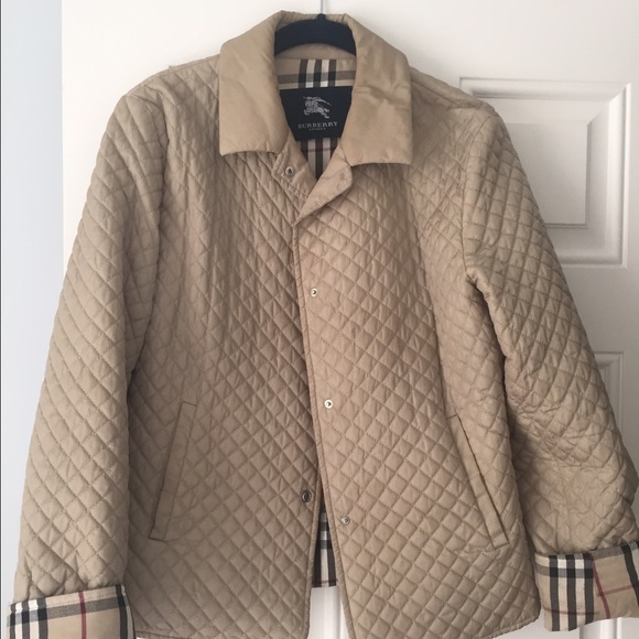 Burberry quilted jacket