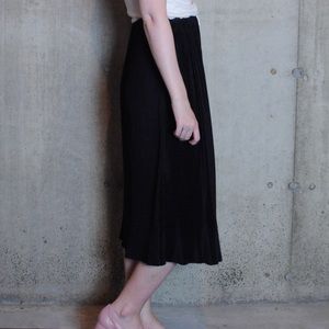 Topshop Boutique pleated midi skirt