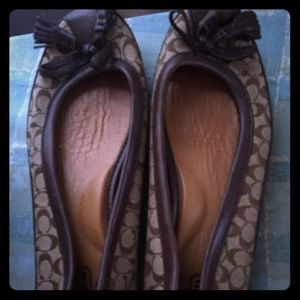 Cute coach flats