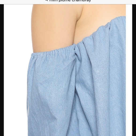 Sold !MLM chambray plume dress / top - Picture 3 of 3