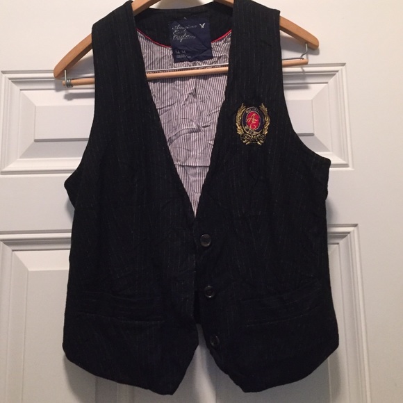Preppy Pinstripe vest