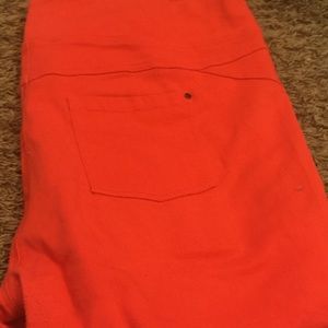 Coral stretch denim. Yep!!