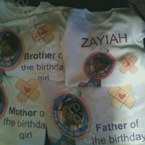Birthday shirts
