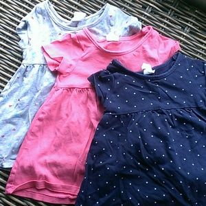 3 cotton dresses
