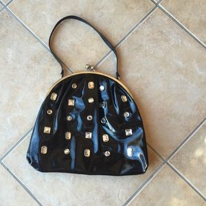 Black Studded Purse!