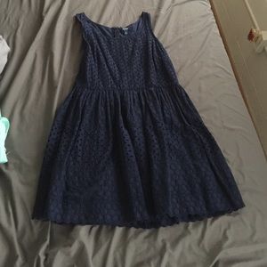 Navy blue dress