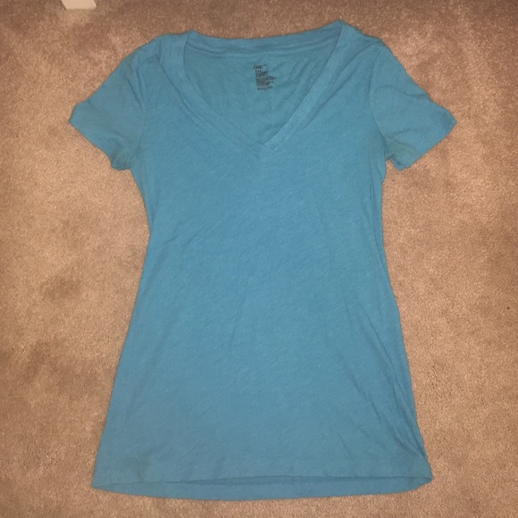 Light Blue v-neck