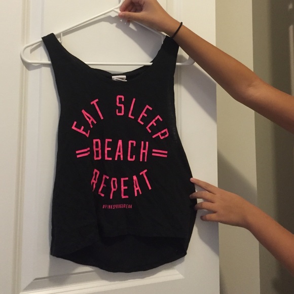 Eat beach sleep repeat tank