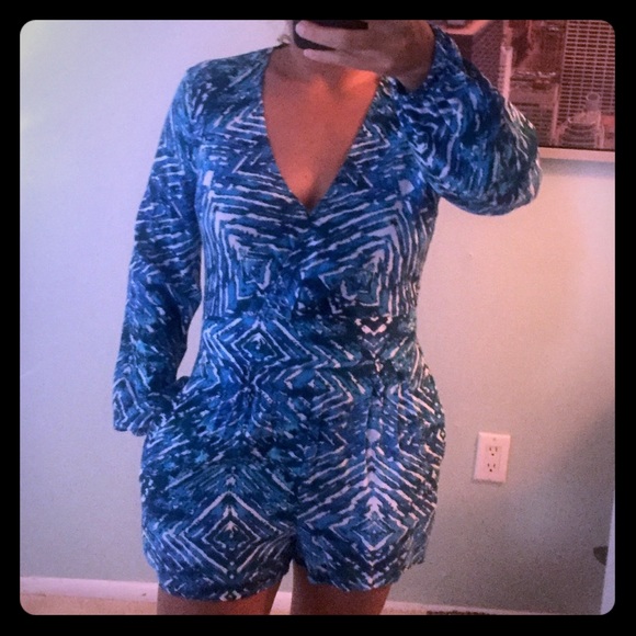Long sleeve romper